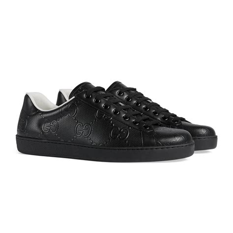 men's gucci black shoe|men's Gucci shoes outlet.